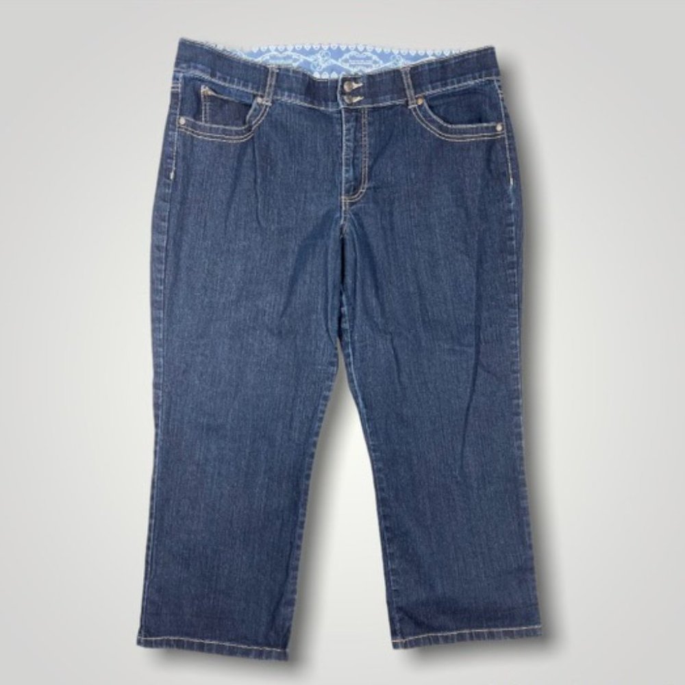 Bandolino Women's Denim Capri Crop Jeans 16